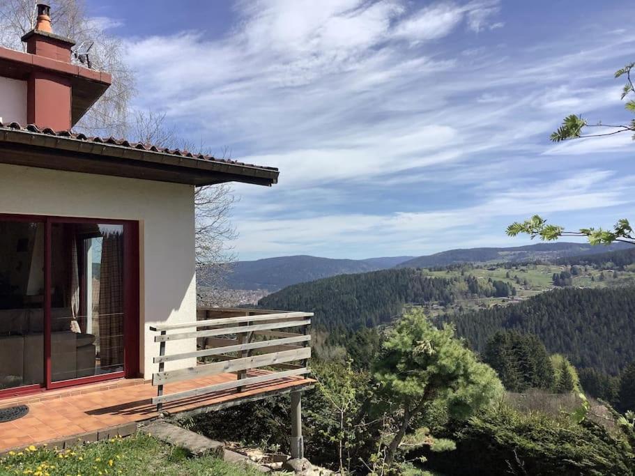 Maison D'Altitude Avec Vue Panoramique A Gérardmer Extérieur photo