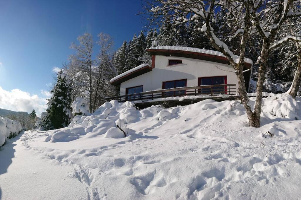 Maison D'Altitude Avec Vue Panoramique A Gérardmer Extérieur photo