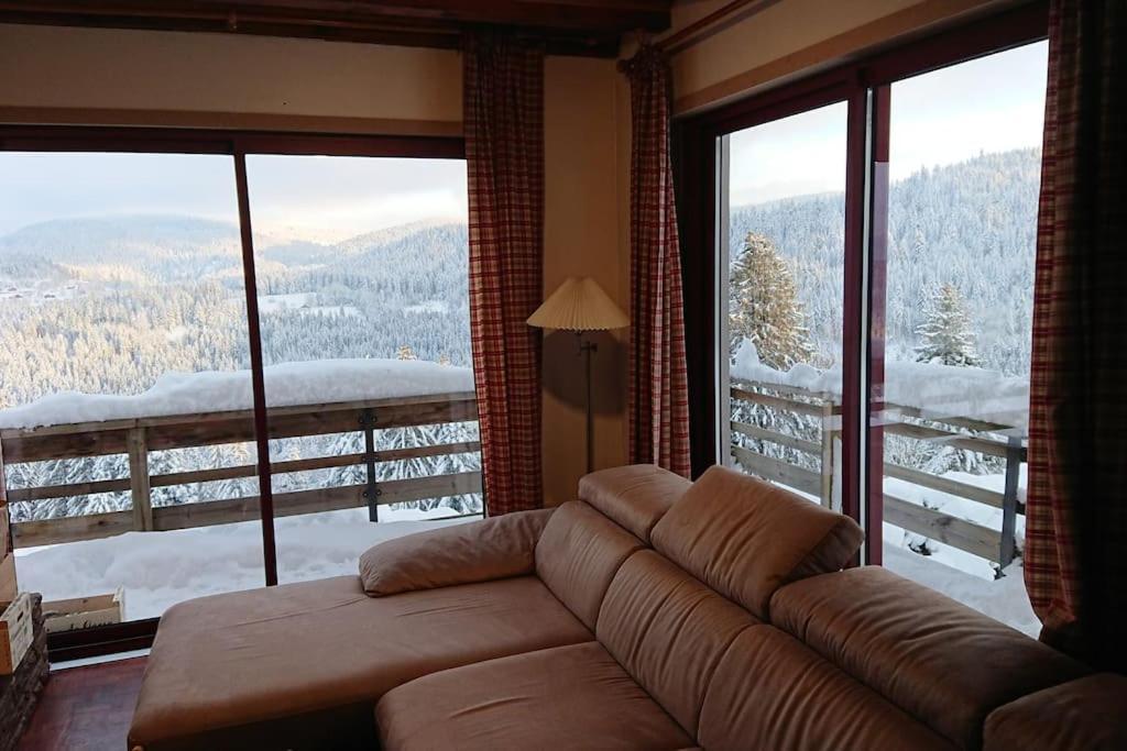 Maison D'Altitude Avec Vue Panoramique A Gérardmer Extérieur photo