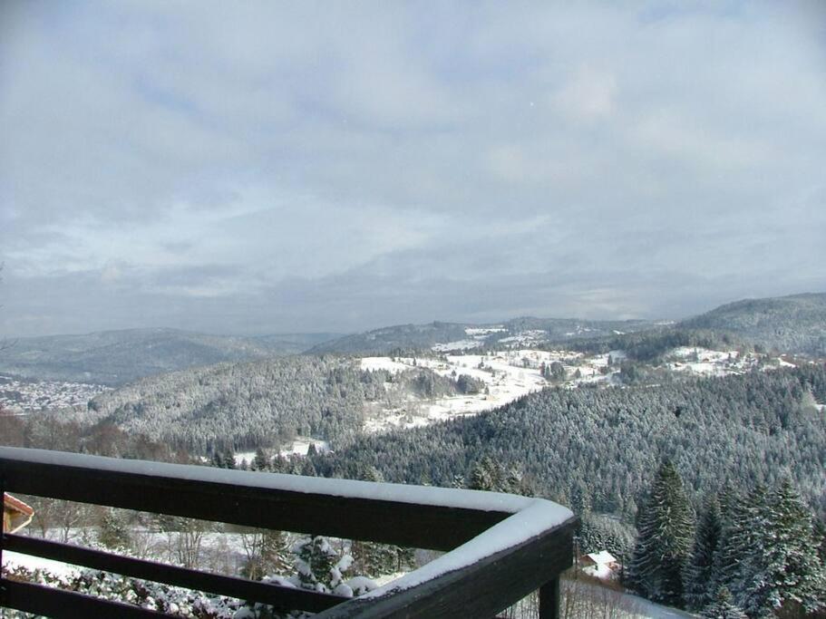 Maison D'Altitude Avec Vue Panoramique A Gérardmer Extérieur photo
