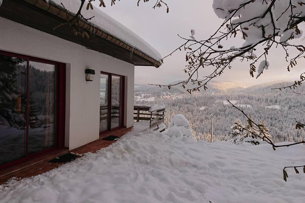 Maison D'Altitude Avec Vue Panoramique A Gérardmer Extérieur photo