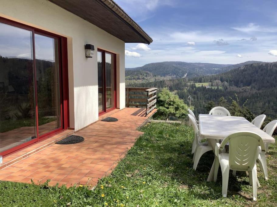 Maison D'Altitude Avec Vue Panoramique A Gérardmer Extérieur photo