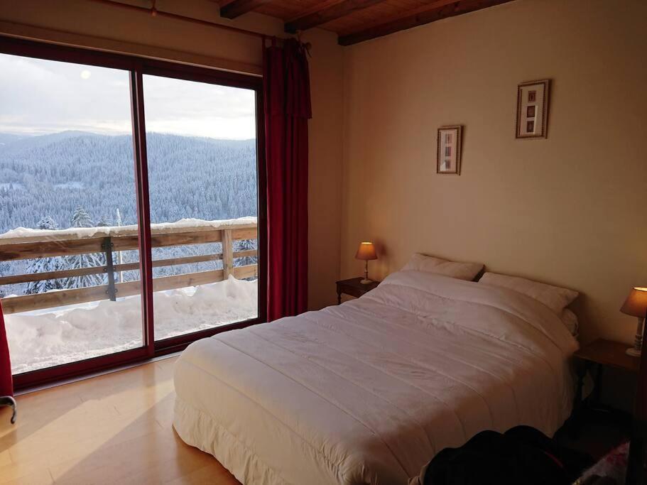 Maison D'Altitude Avec Vue Panoramique A Gérardmer Extérieur photo