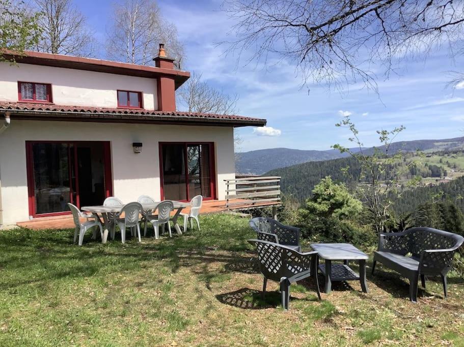 Maison D'Altitude Avec Vue Panoramique A Gérardmer Extérieur photo