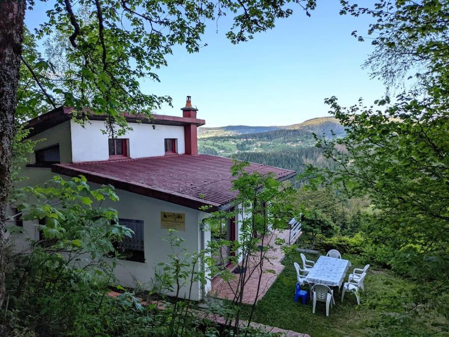 Maison D'Altitude Avec Vue Panoramique A Gérardmer Extérieur photo