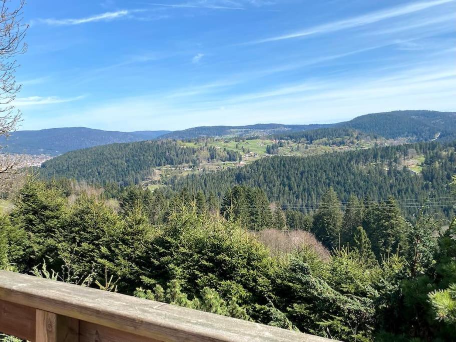 Maison D'Altitude Avec Vue Panoramique A Gérardmer Extérieur photo